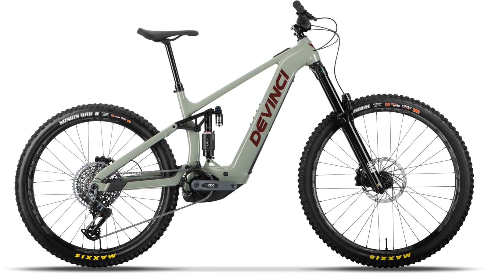 Devinci E-Spartan GX AXS 12s e-MTB, side view
