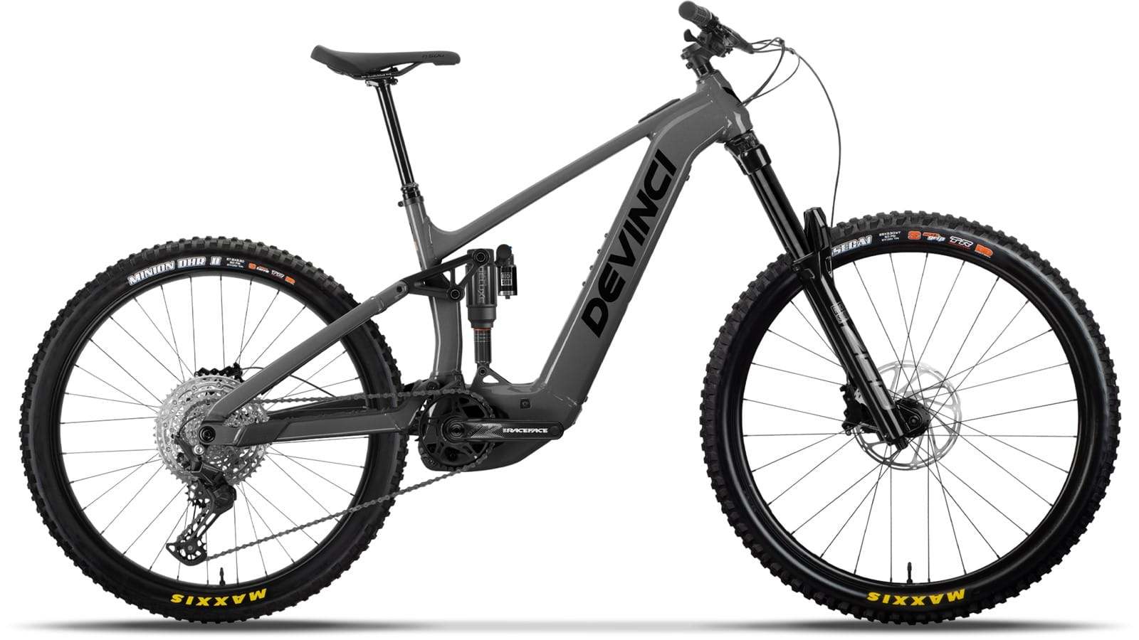 Devinci E-Spartan Deore 12s e-MTB, side view