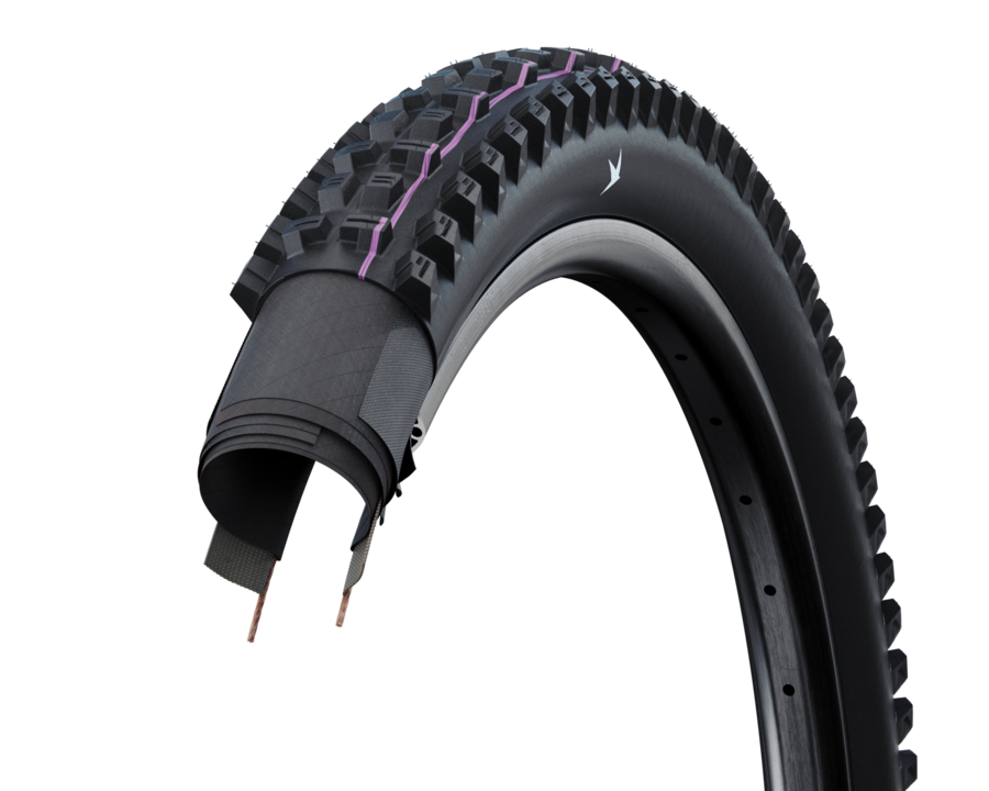 Schwalbe Tacky Chan, detail 4
