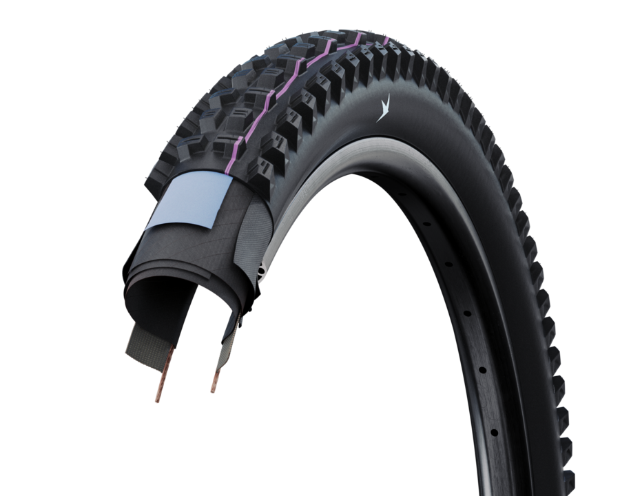 Schwalbe Tacky Chan, detail 2