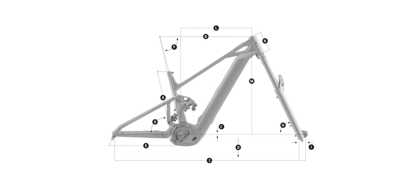 Mondraker Level geometry diagram