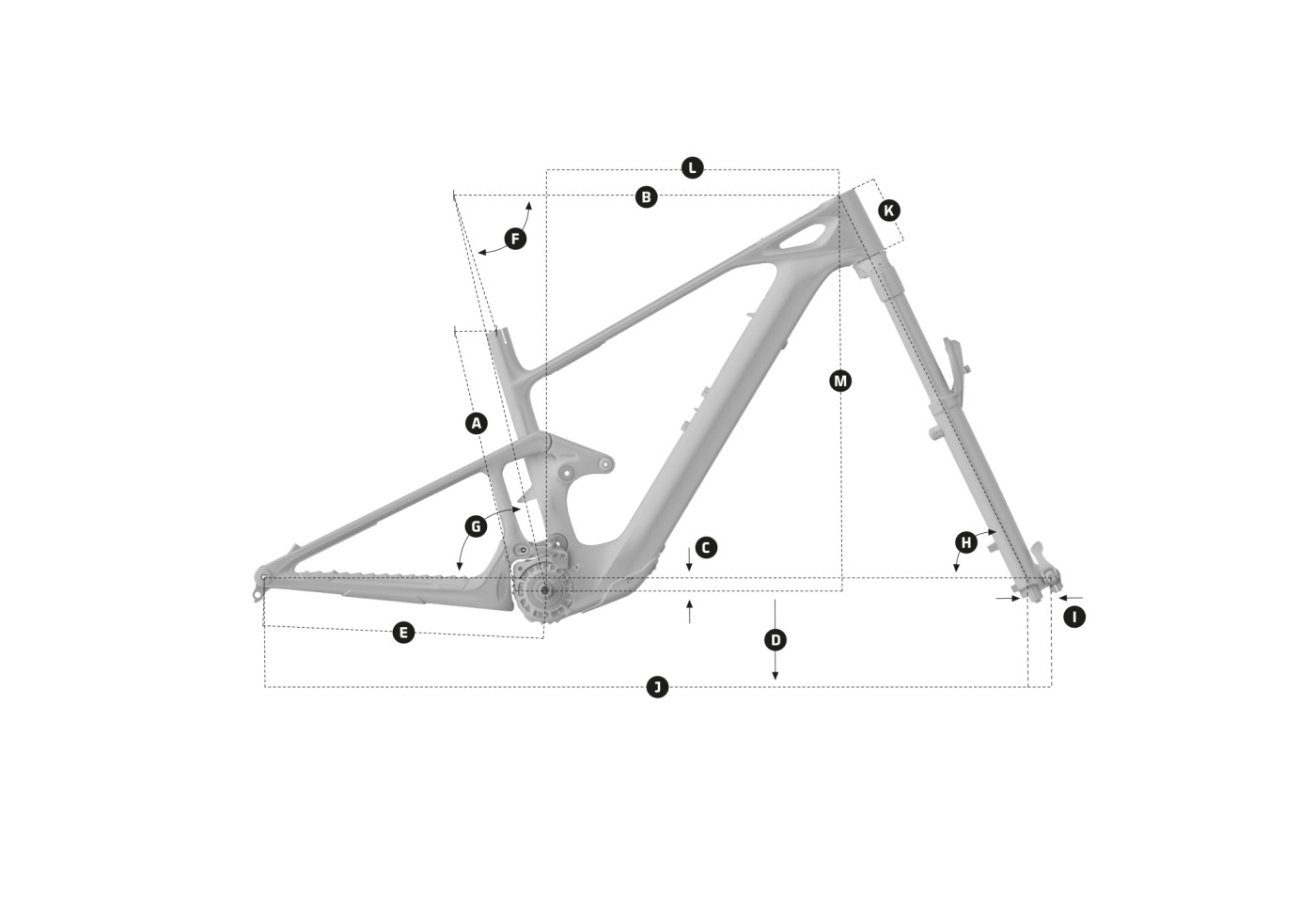 Mondraker Neat geometry diagram
