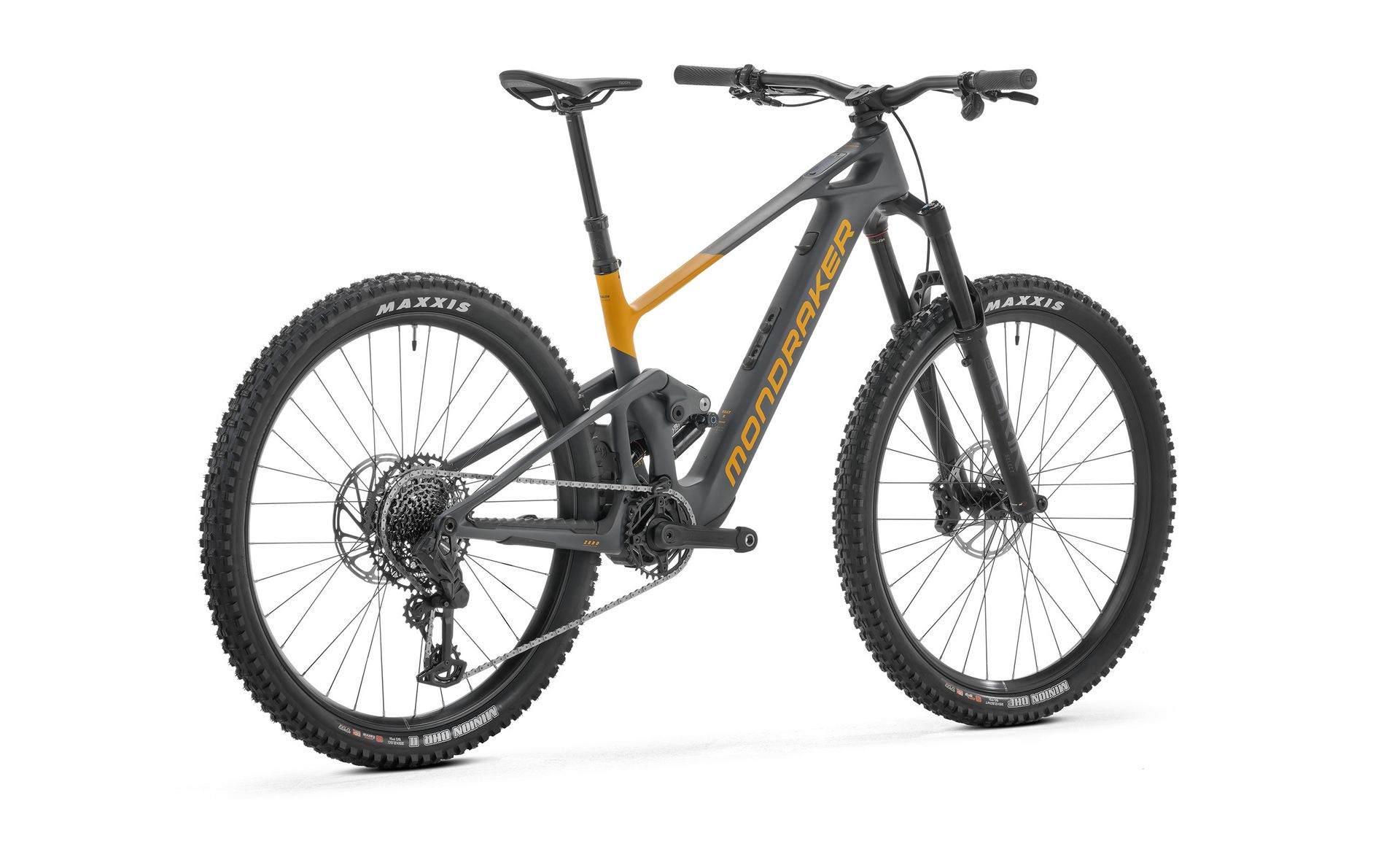 Mondraker Neat R e-MTB, three-quarter view