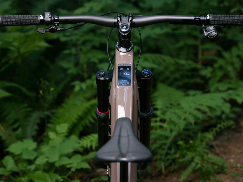 Pivot Shuttle AM Ride Eagle 70/90 e-MTB, riding shot 5