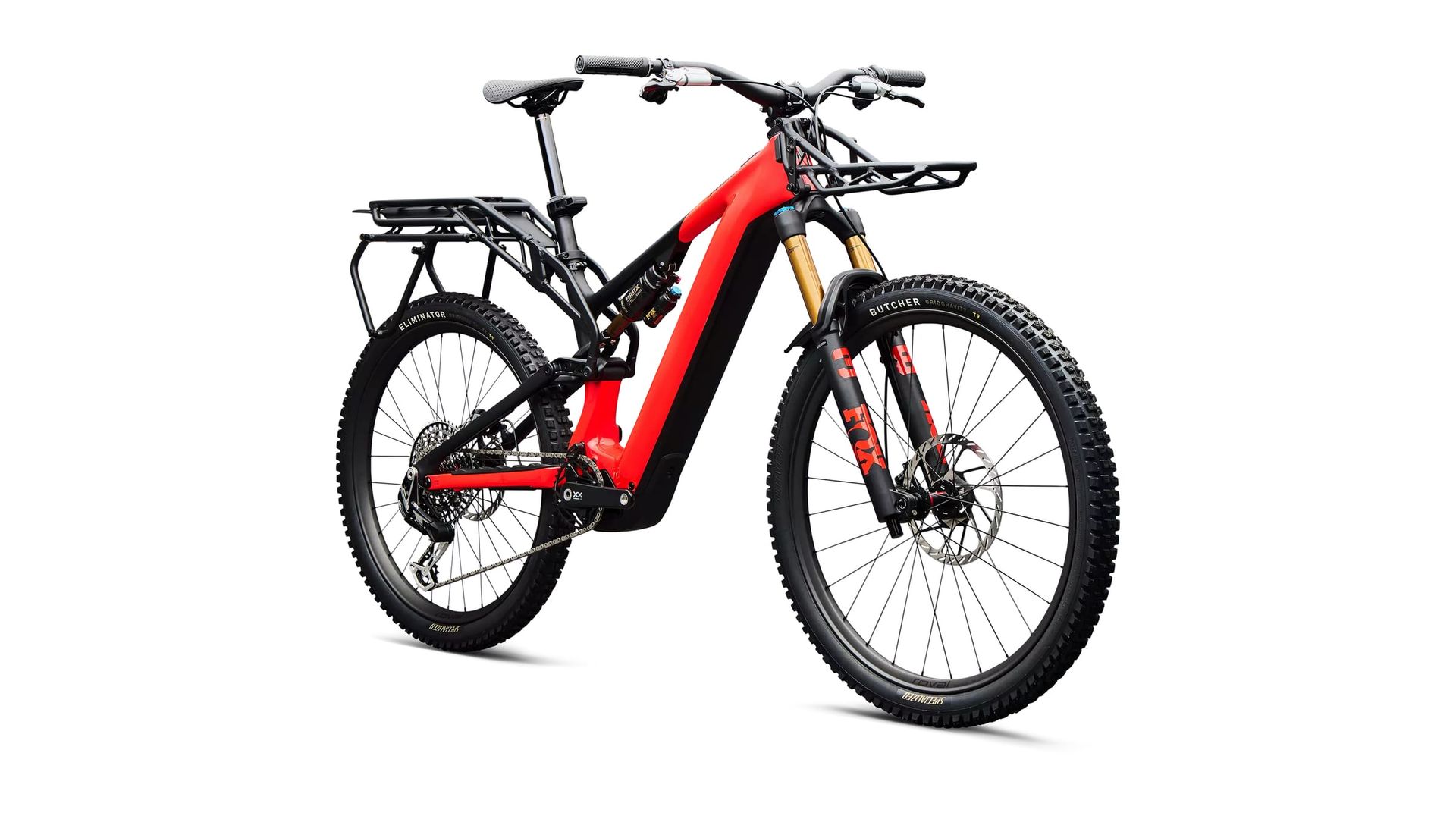 Specialized S-Works Turbo Levo 4 X e-MTB, front three-quarter view