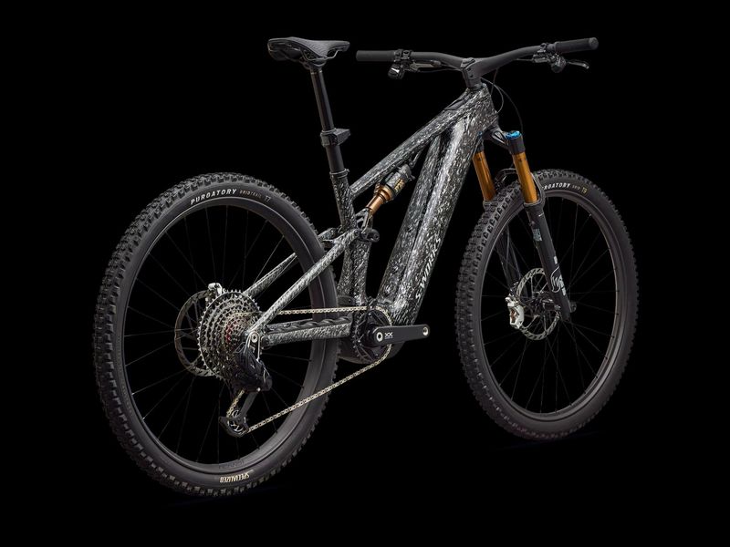 Specialized S-Works Turbo Levo R (FOX, 840 Wh) e-MTB, rear three-quarter view