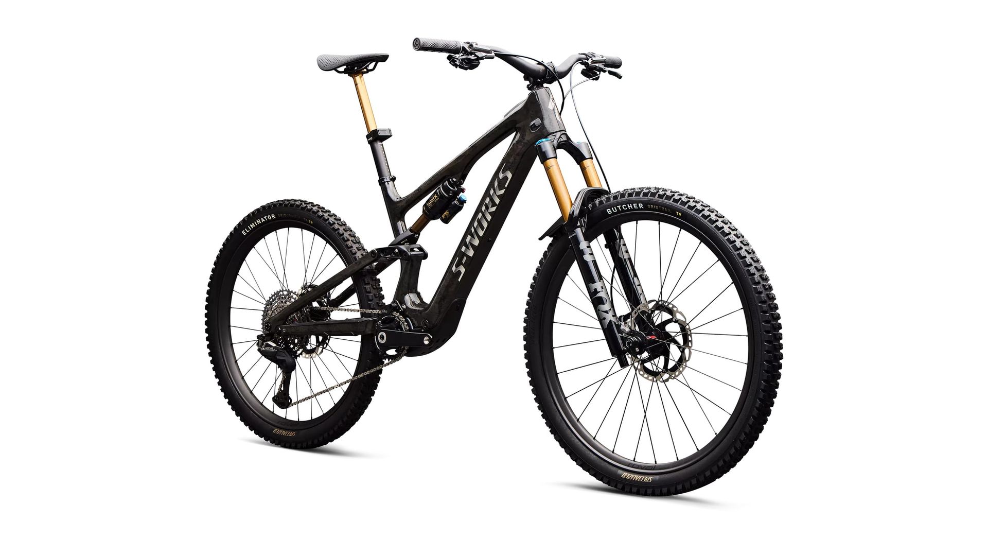 Specialized S-Works Turbo Levo SL 2 Di2 e-MTB, front three-quarter view