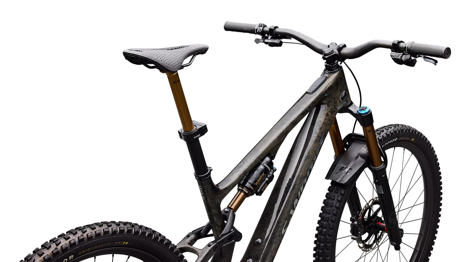 Specialized S-Works Turbo Levo SL 2 Di2 e-MTB, rider view of cockpit