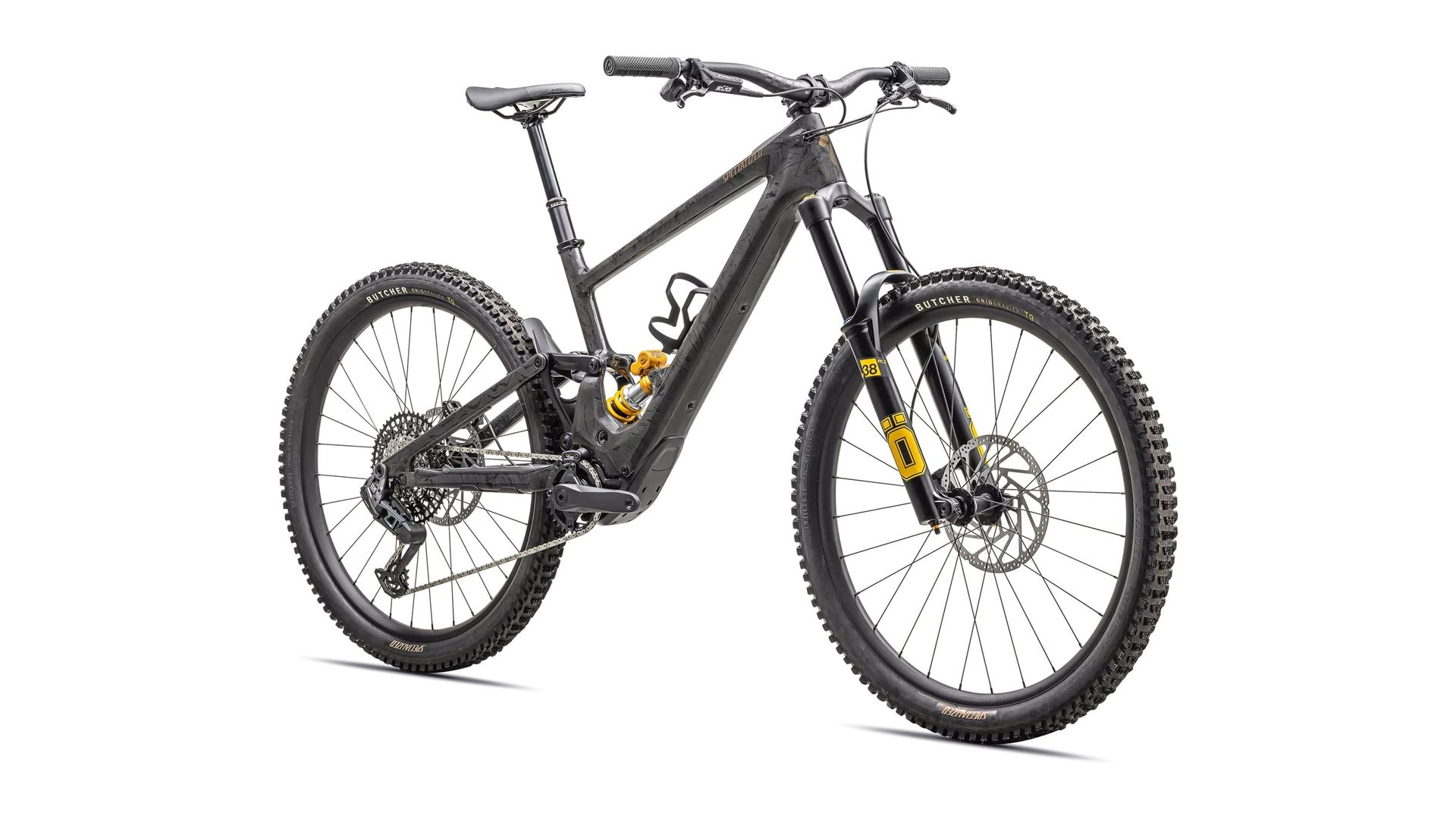 Specialized Turbo Kenevo SL 2 Öhlins Coil e-MTB, front three-quarter view