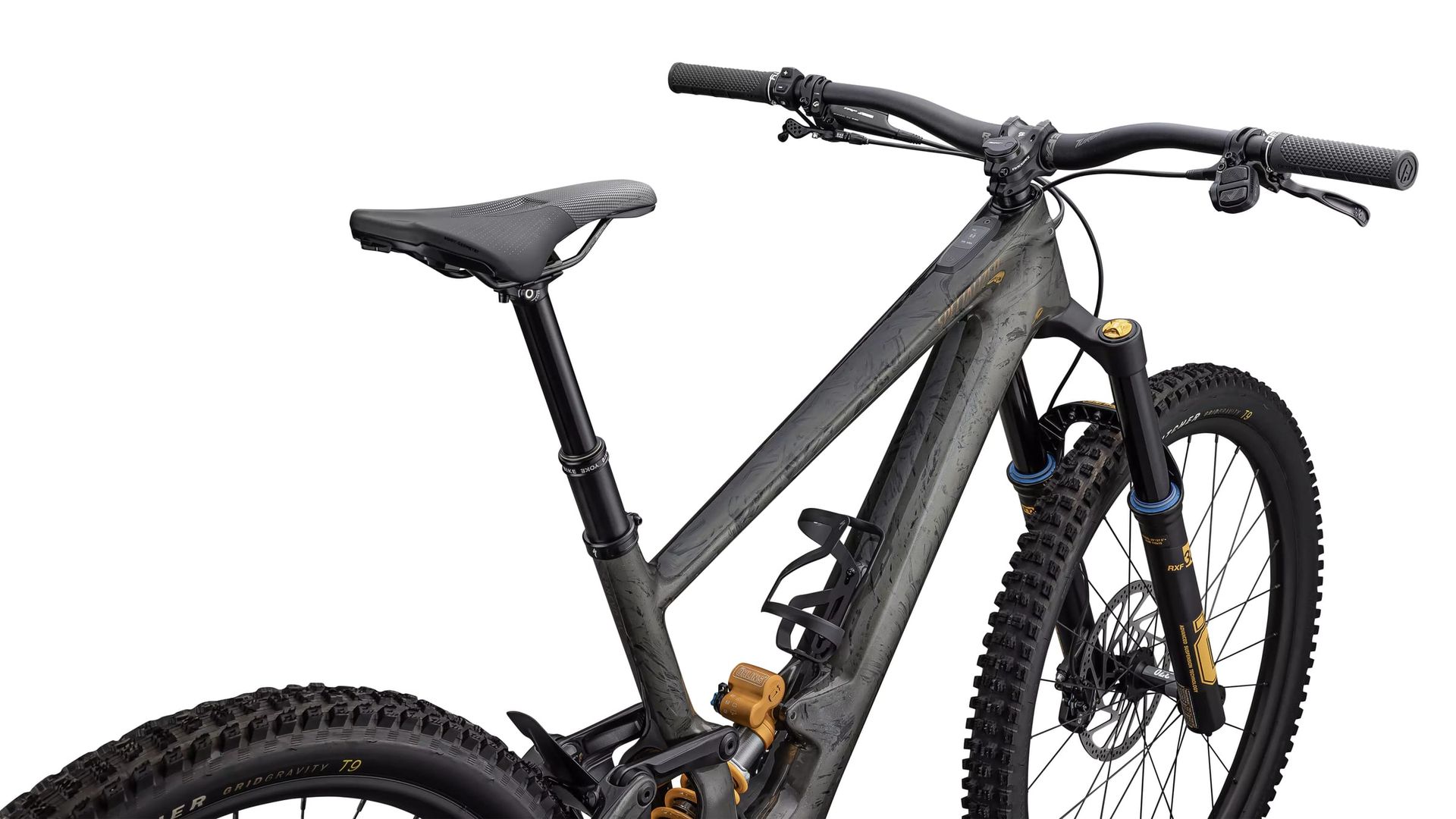 Specialized Turbo Kenevo SL 2 Öhlins Coil e-MTB, rider view of cockpit