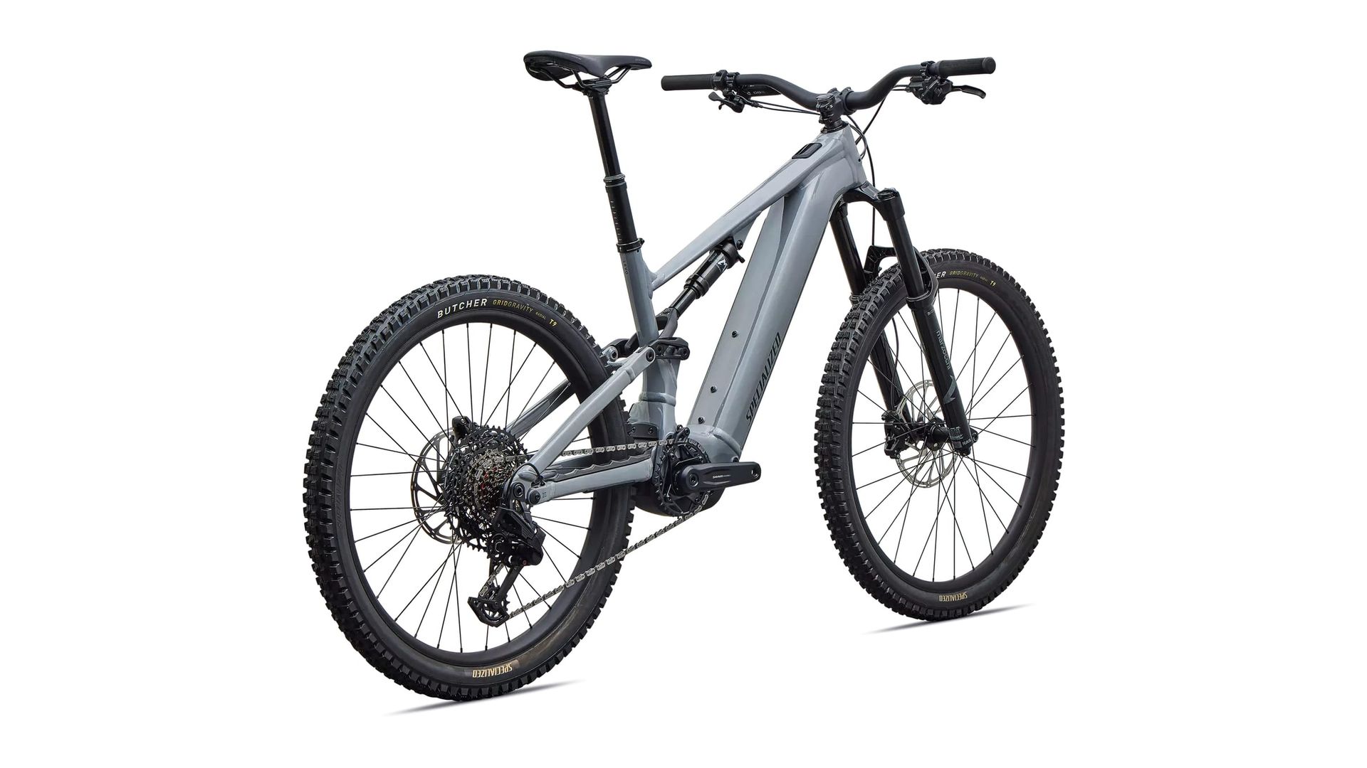 Specialized Turbo Levo 4 Alloy e-MTB, rear three-quarter view