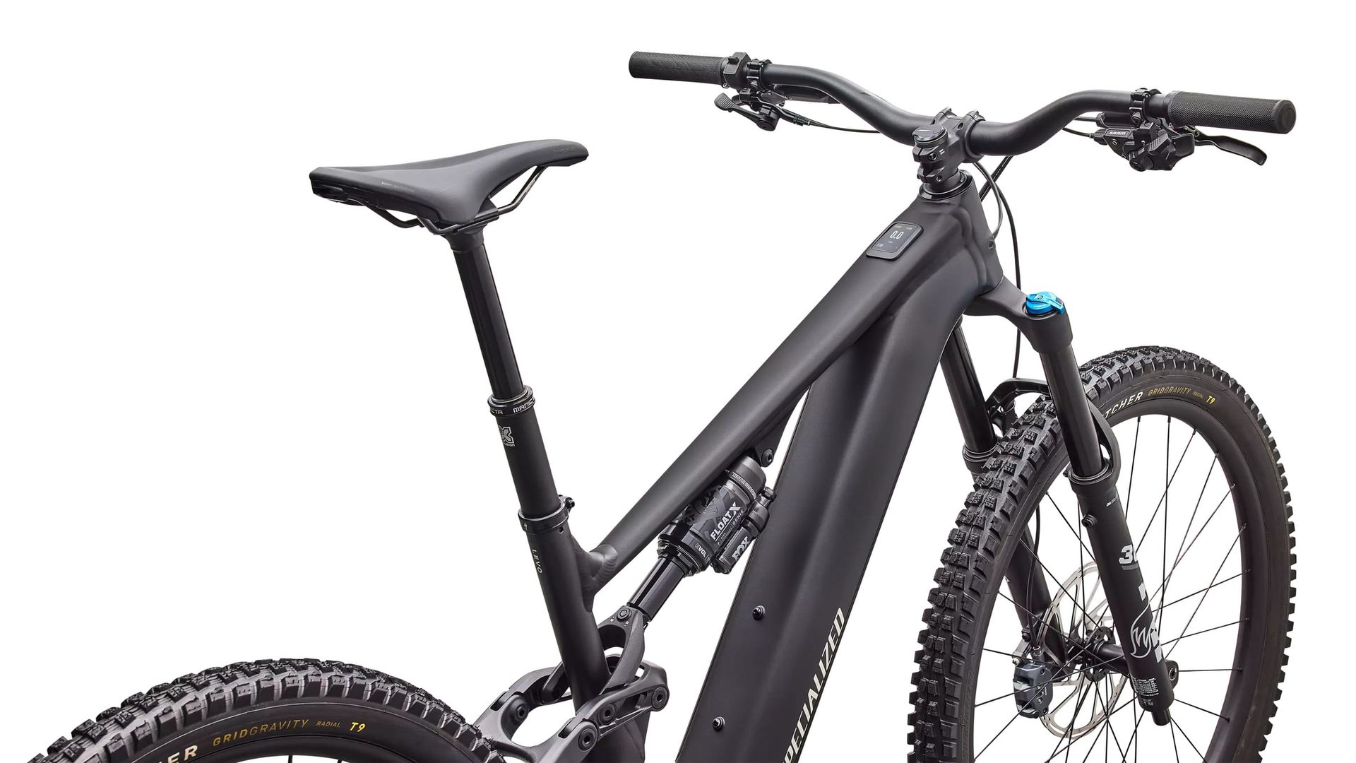 Specialized Turbo Levo 4 Comp Alloy e-MTB, rider view of cockpit