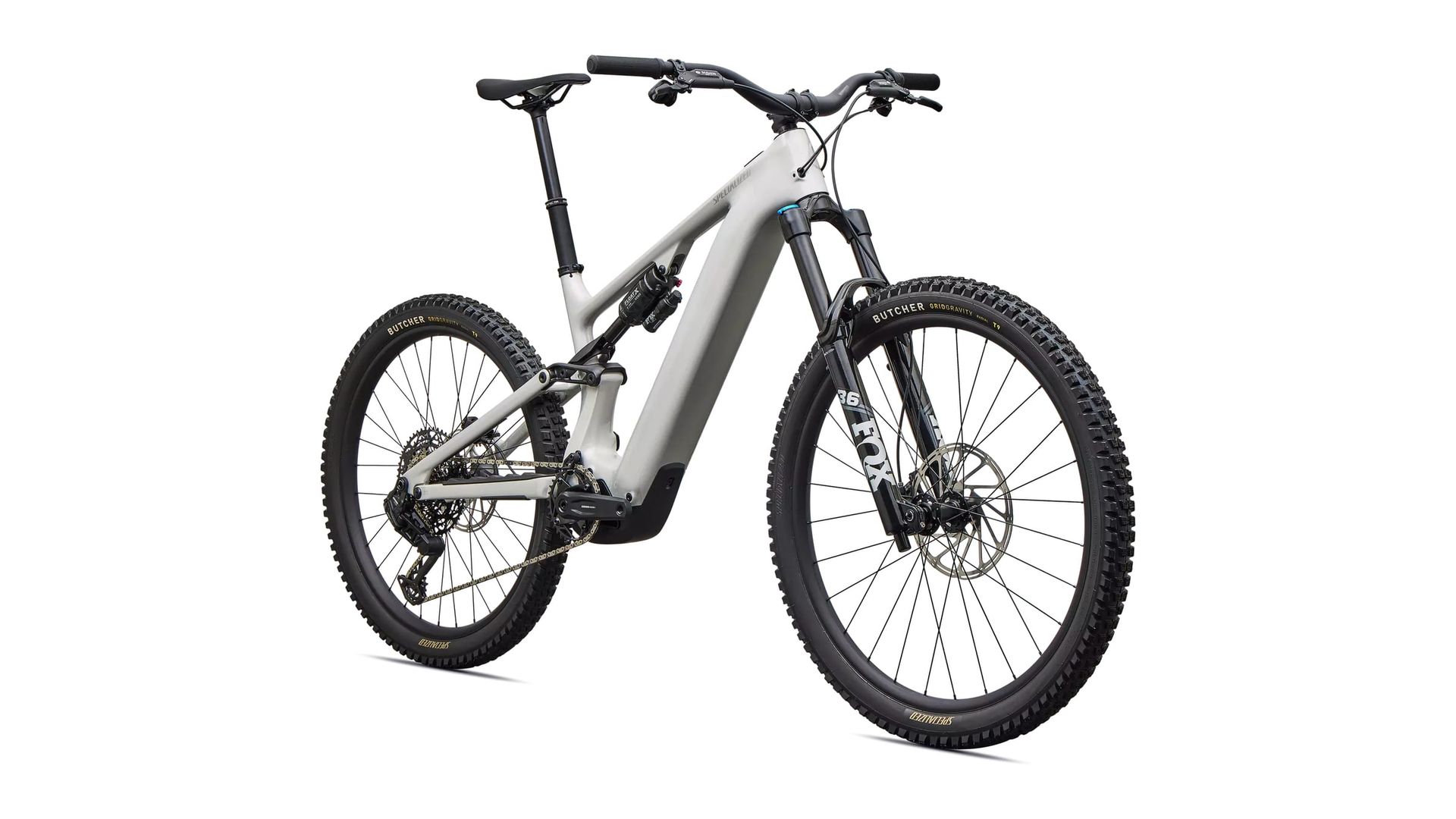 Specialized Turbo Levo 4 Comp e-MTB, front three-quarter view