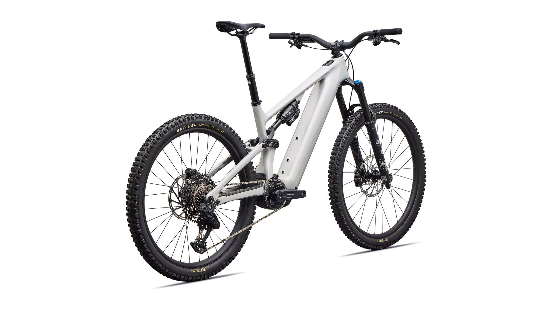 Specialized Turbo Levo 4 Comp e-MTB, rear three-quarter view
