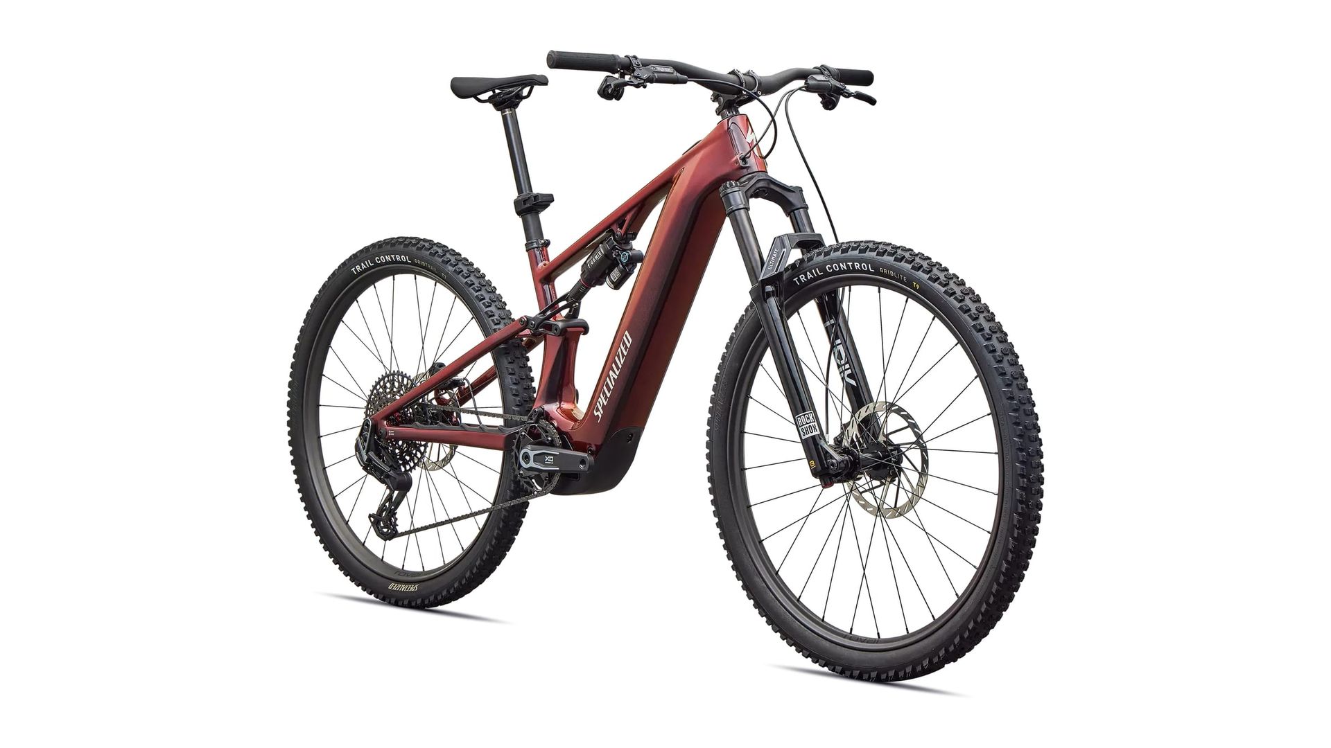 Specialized Turbo Levo R Pro e-MTB, front three-quarter view