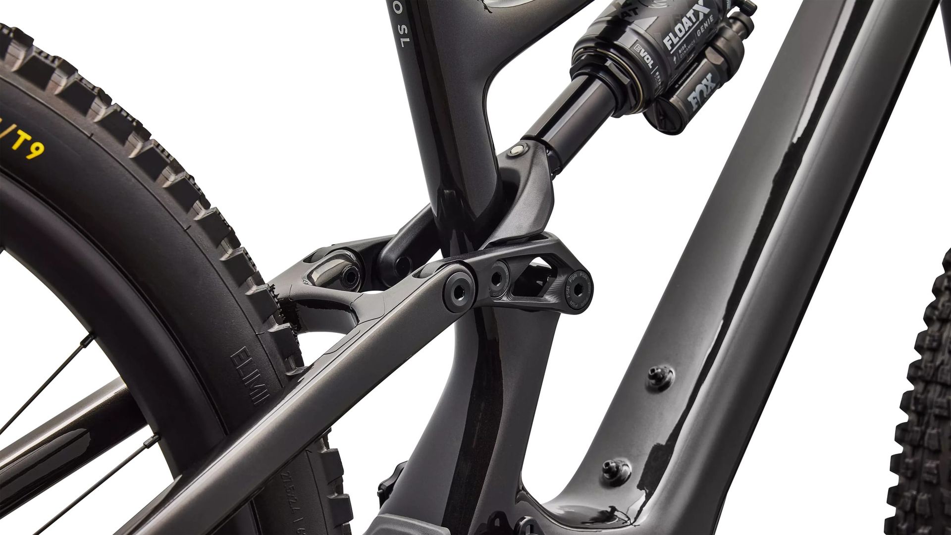 Specialized Turbo Levo SL 2 Comp e-MTB, suspension linkage detail