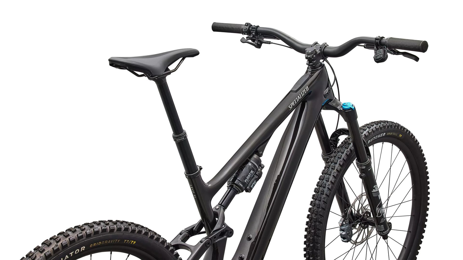 Specialized Turbo Levo SL 2 Comp e-MTB, rider view of cockpit