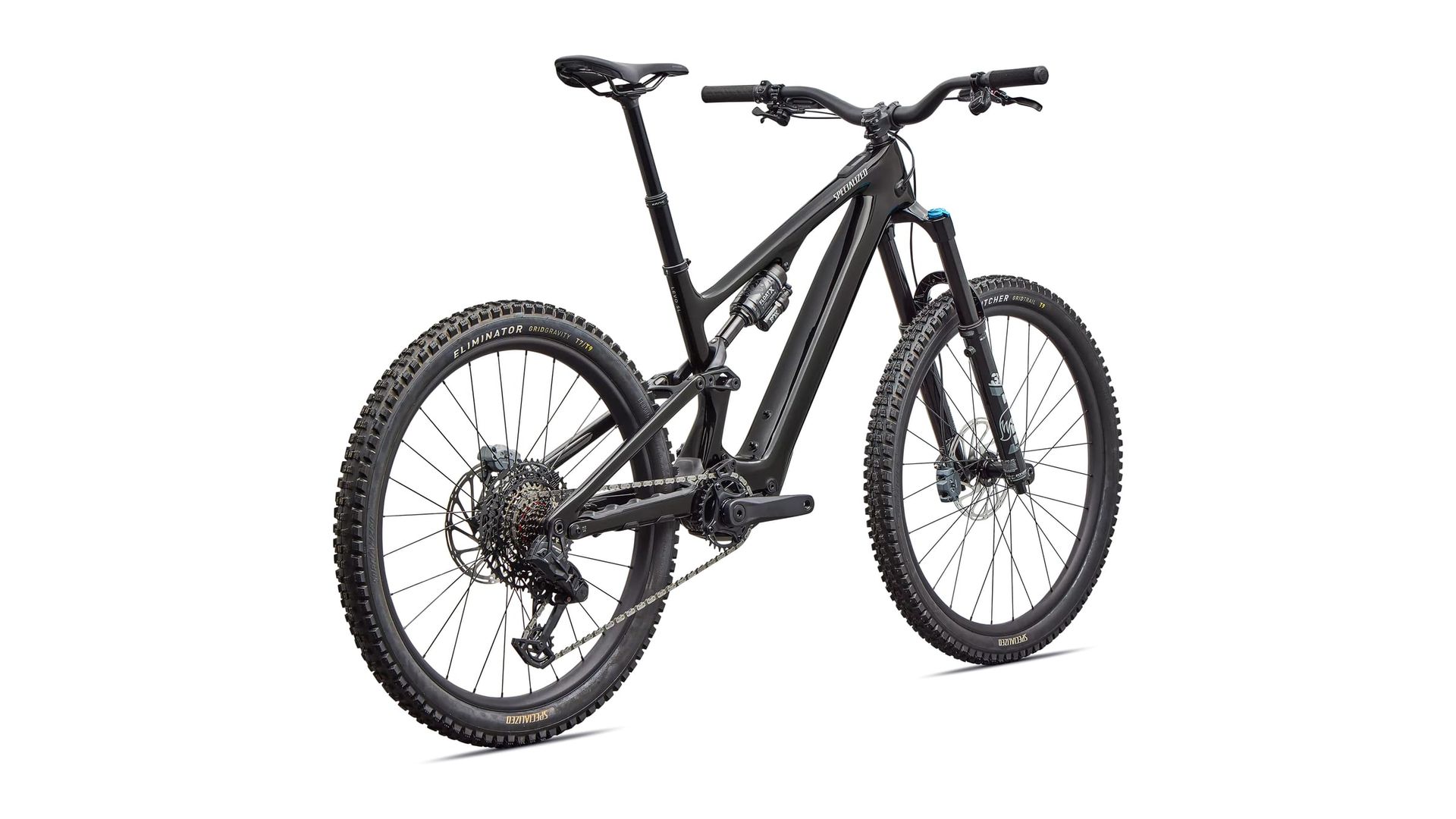 Specialized Turbo Levo SL 2 Comp e-MTB, rear three-quarter view