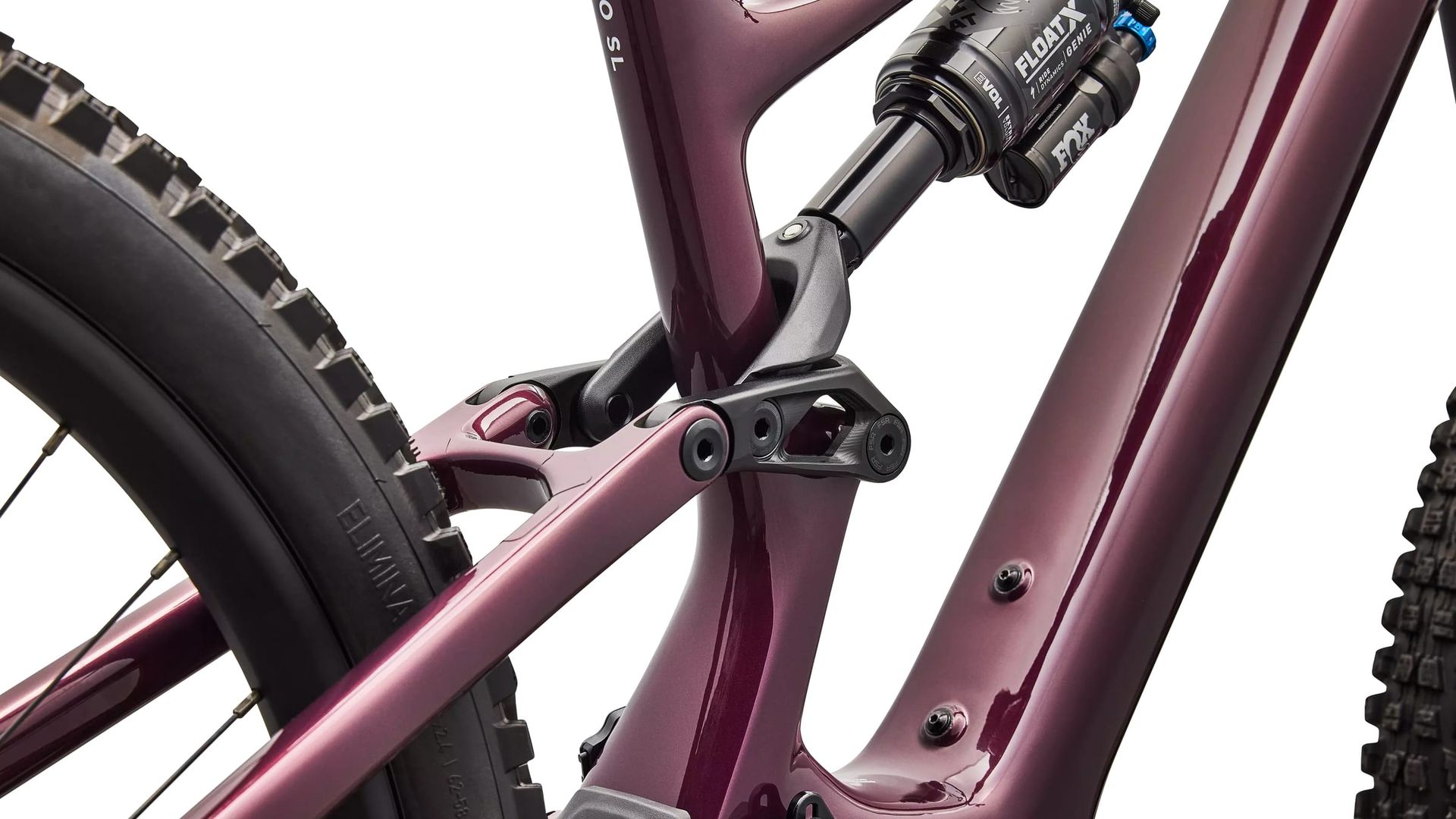 Specialized Turbo Levo SL 2 Expert Di2 e-MTB, suspension linkage detail