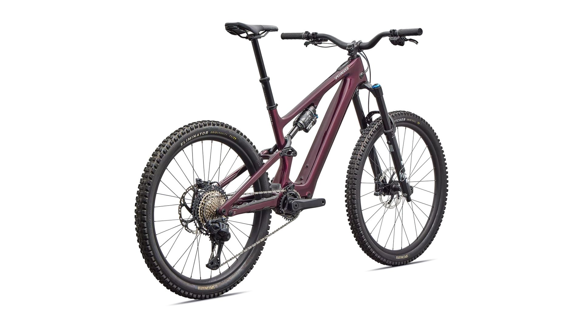 Specialized Turbo Levo SL 2 Expert Di2 e-MTB, rear three-quarter view