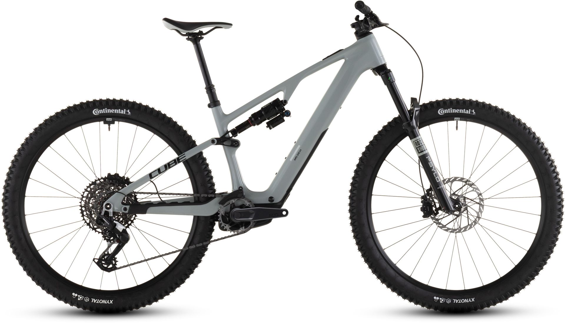 Cube AMS Hybrid ONE44 C:62 Race 400X e-MTB, side view