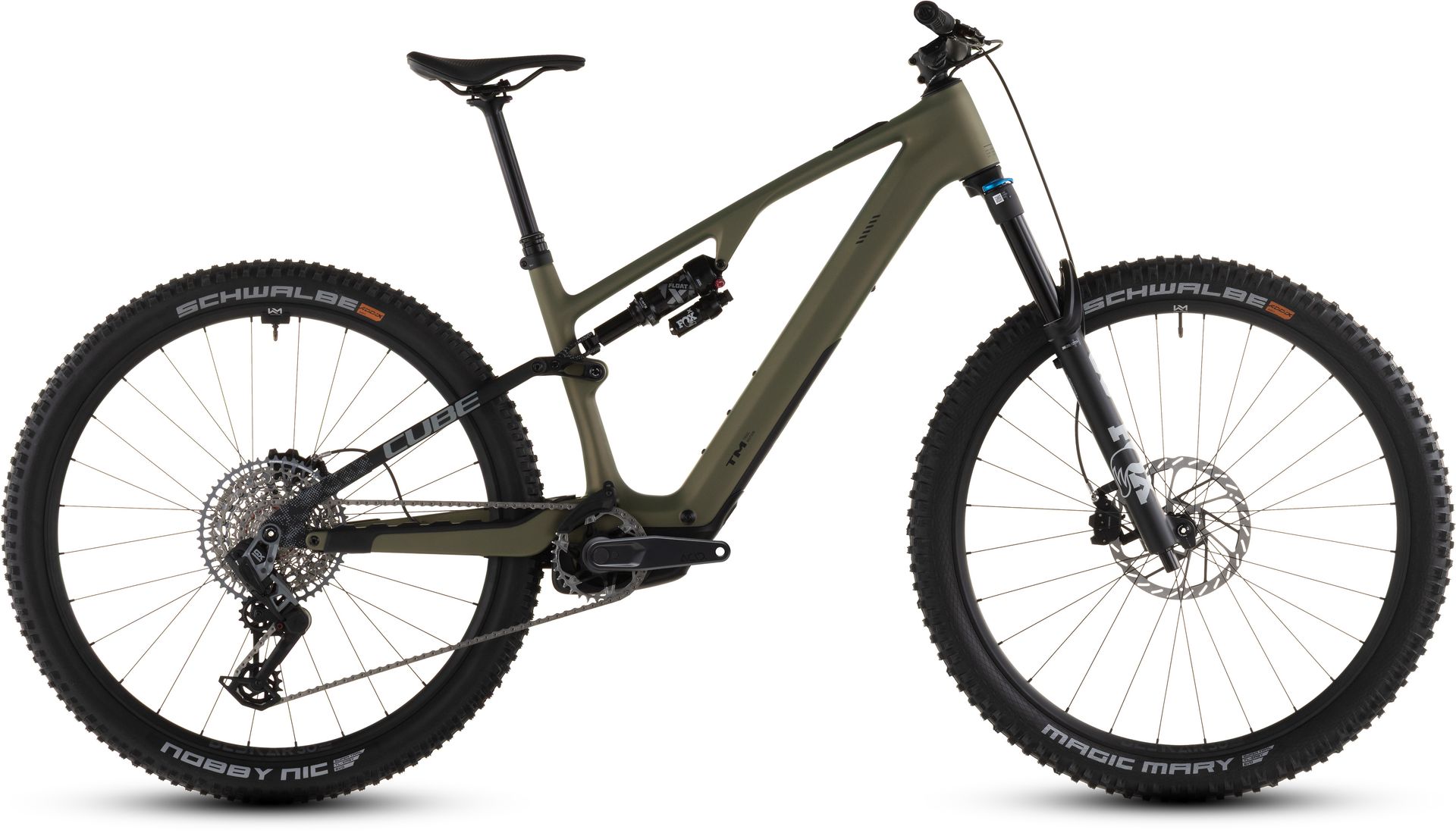 Cube AMS Hybrid ONE44 C:68X TM 400X e-MTB, side view