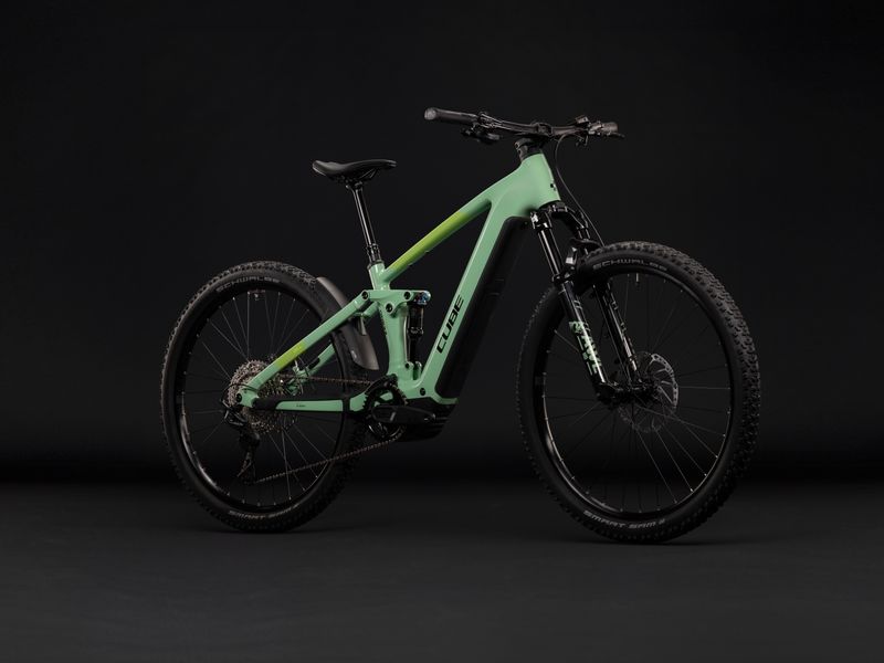 Cube Stereo Hybrid ONE22 SLX 800 e-MTB, studio shot 7