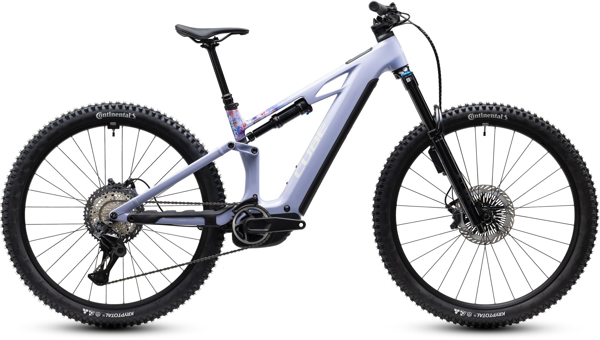 Cube Stereo Hybrid ONE44 HPC SLX Evo 800 e-MTB, side view