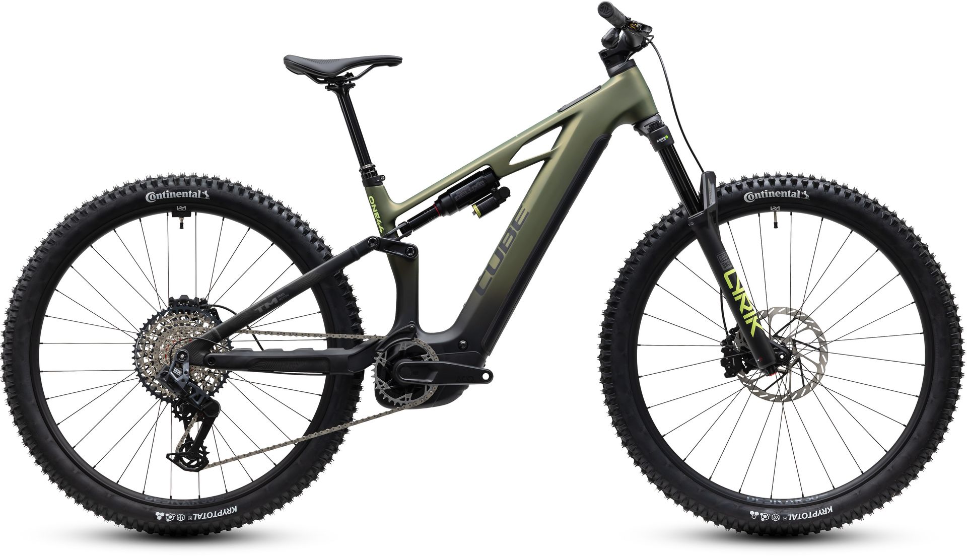 Cube Stereo Hybrid ONE44 HPC TM 800 e-MTB, side view