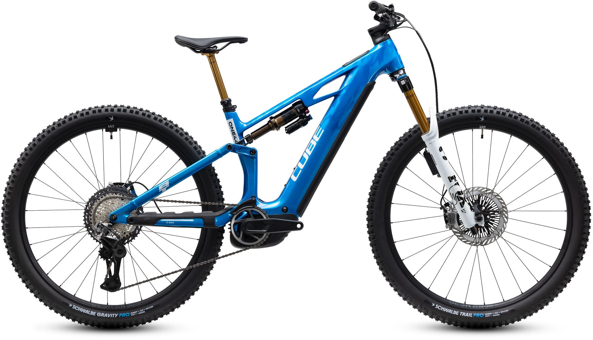 Cube Stereo Hybrid ONE44 HPC AT 800 e-MTB, side view