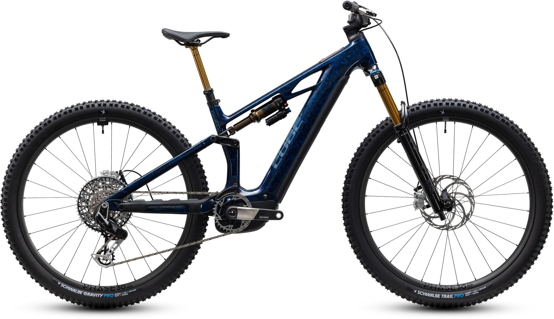 Cube Stereo Hybrid ONE44 HPC SLT 800 e-MTB, side view
