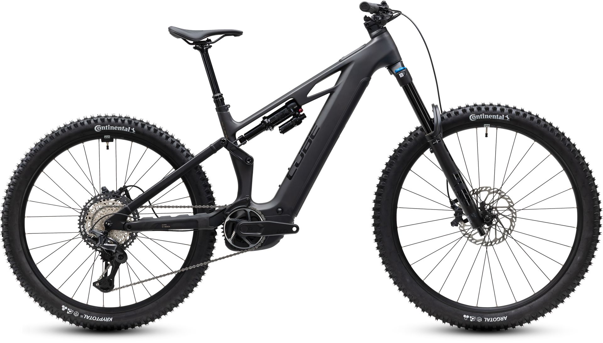 Cube Stereo Hybrid ONE77 HPC SLX 800 e-MTB, side view