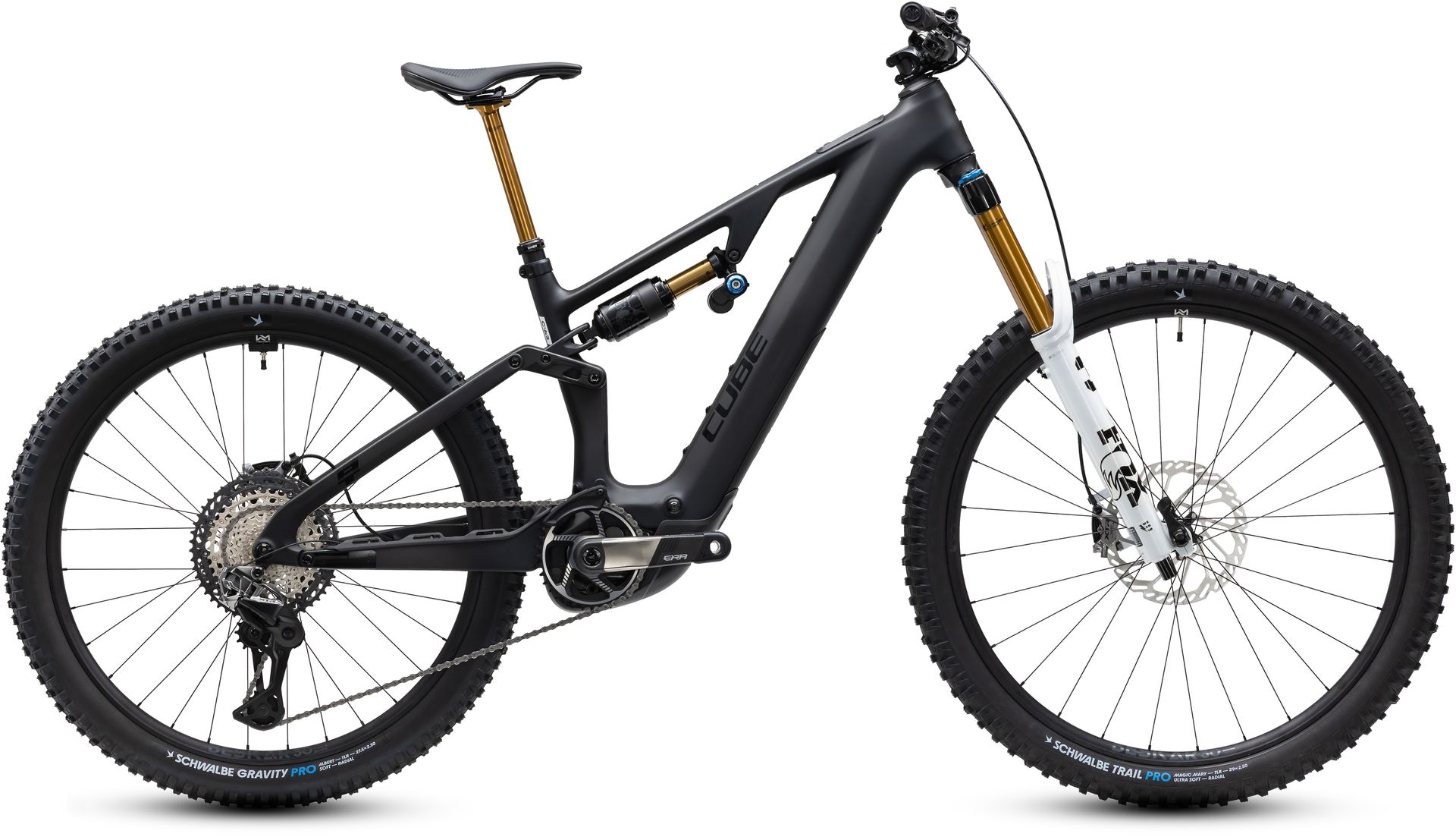 Cube AMS Hybrid 177 C:62 AT 600X e-MTB, side view