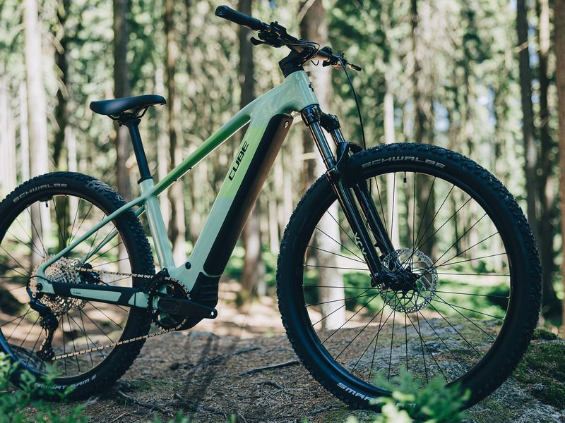 Cube Reaction Hybrid ONE 720 e-MTB, riding shot 2