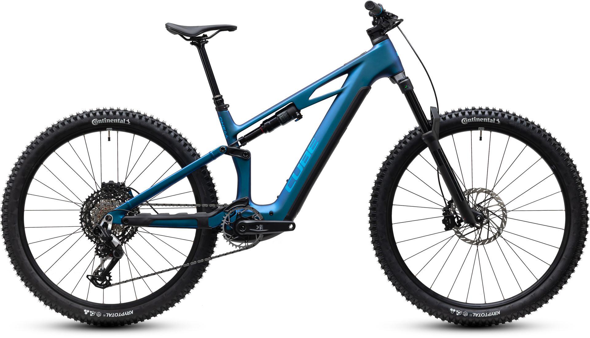 Cube Stereo Hybrid ONE44 HPC EXC 800 e-MTB, side view
